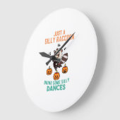 Wasbeer Dansende Halloween Pompoen Feest Grote Klok (Hoek)