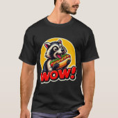 WASBEER EET HOT DOG 9 T-SHIRT (Voorkant)