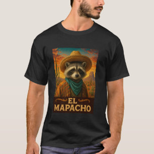 Wasbeer El Mapacho Wild West Cowboy Vintage Wester T-shirt