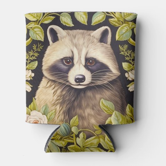 Wasbeer en groen blad inspireerden William Morris Blikjeskoeler (Voorkant)