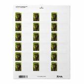 wasbeer etiket (Full Sheet)