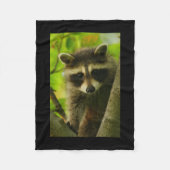 wasbeer fleece deken (Voorkant)