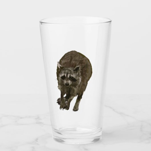 Wasbeer glas (Voorkant)