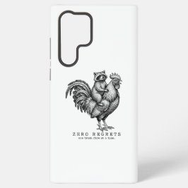 Wasbeer Haan Samsung Hoesje Grappig Cadeau Samsung Galaxy Hoesje