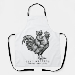 Wasbeer Haan Schort Grappig Vintage Cadeau
