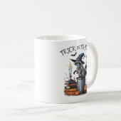  wasbeer Halloween Koffiemok (Voorkant rechts)