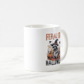  wasbeer Halloween Koffiemok (Voorkant rechts)