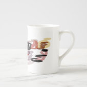 Wasbeer herfstzonsondergang porselein kop (Rechts)