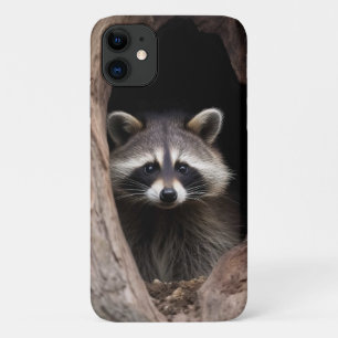 Wasbeer in boomholte  Case-Mate iPhone case