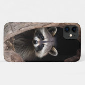 Wasbeer in boomholte  Case-Mate iPhone case (Achterkant (horizontaal))