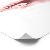 Wasbeer in prullenbak Valentijnsdag Poster (Hoek)