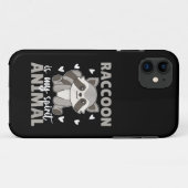 Wasbeer Is Mijn Geestdier Cute Wasbeer Case-Mate iPhone Case (Achterkant (horizontaal))