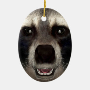 Wasbeer Keramisch Ornament