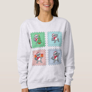 Wasbeer Kerst T-shirt, Wasbeer Liefhebber Trui