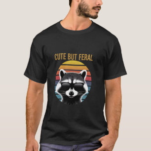 Wasbeer Kinderen Dier Grappige Wasbeer Jongen Peut T-shirt