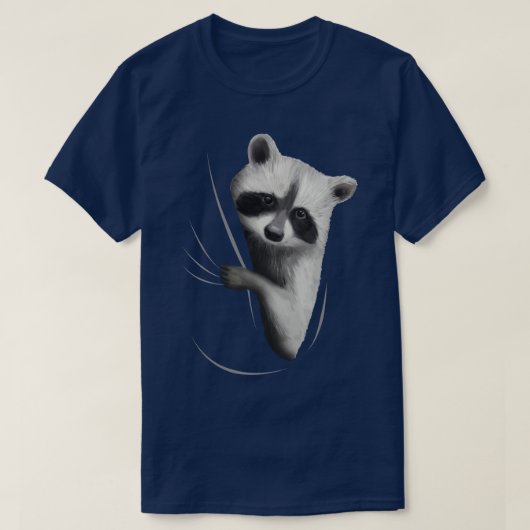 Wasbeer komt van binnen t-shirt (Design voorkant)