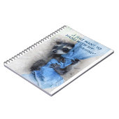 Wasbeer - Lanterfanten Notitieboek (Linkerzijde)