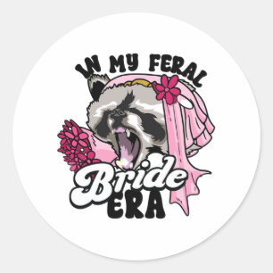 Wasbeer Meme In Mijn Wilde Bruid Tijdperk Bachelor Ronde Sticker