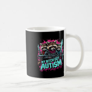 Wasbeer Meme Mijn Heb Autisme Grappig Autisme Bewu Koffiemok
