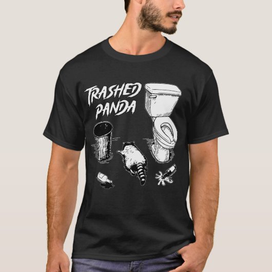 Wasbeer Meme Wasbeerliefhebber T-shirt (Voorkant)