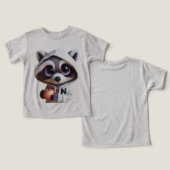 Wasbeer met een appel (Ontwerp Voorkant & Achterkant)