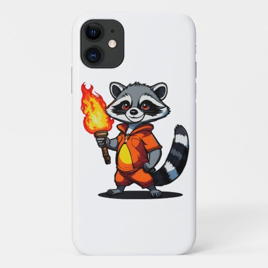 Wasbeer met fakkel Case-Mate iPhone case (Achterkant)