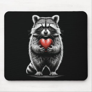 Wasbeer met hart Valentijnsdag Schattig Valenti Muismat