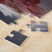 Wasbeer met Valentijnsdag afval Legpuzzel (Zijkant)