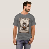 wasbeer Moonlight Mischief Outdoor Vibes T-shirt (Voorkant volledig)