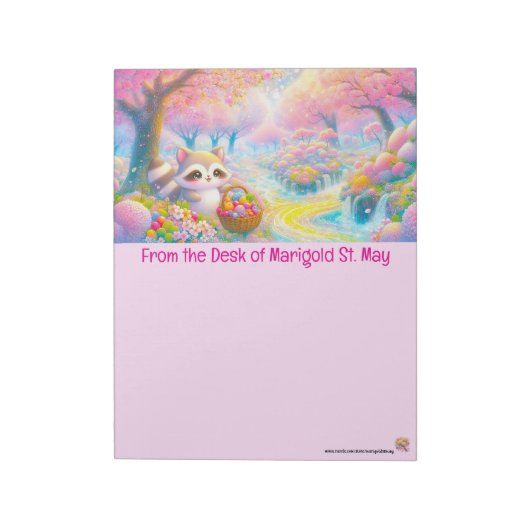 Wasbeer Notitieblok (Linkerzijde)