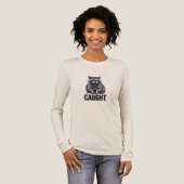 wasbeer ondeugd donker Tri-Blend shirt (Voorkant)