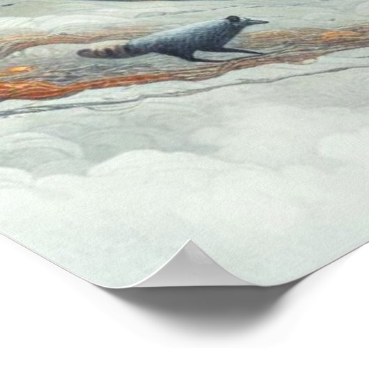 wasbeer op de maan poster (Hoek)