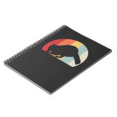 Wasbeer Retro Vintage Notitieboek (Linkerzijde)