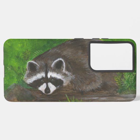 Wasbeer Samsung Galaxy Hoesje (Achterkant horizontaal)