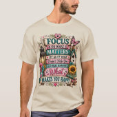 Wasbeer Sarcasme T-shirt (Voorkant)
