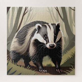 wasbeer, schattig, dier, voor kinderen legpuzzel