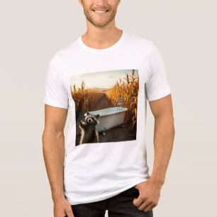 Wasbeer Selfie 1 Tri-Blend Shirt
