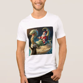Wasbeer Selfie 6 Tri-Blend Shirt