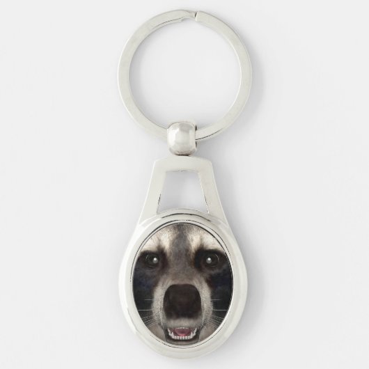 Wasbeer Sleutelhanger (Voorkant)