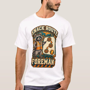 Wasbeer Snacks Route Voorman Logistiek T-shirt