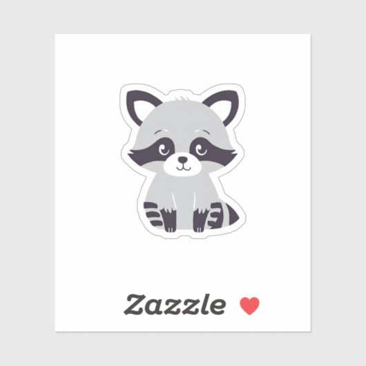 Wasbeer Sticker (Vel)