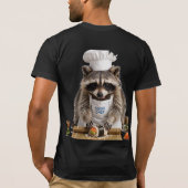 Wasbeer sushi chef t-shirt (Achterkant)