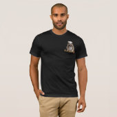 Wasbeer sushi chef t-shirt (Voorkant volledig)