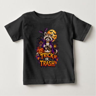 Wasbeer Trick or Trash Vampier Halloween Peuter
