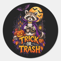 Wasbeer Trick or Trash Vampier Halloween