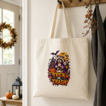 Wasbeer Trick or Trash Vampier Halloween