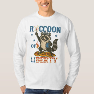 Wasbeer van de vrijheid   Grappig patriottisch die T-shirt