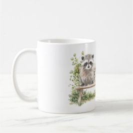 Wasbeer Vogel op Bank Beste Vrienden Voor Altijd Koffiemok