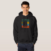 Wasbeer Wasberen Retro Design Hoodie (Voorkant volledig)