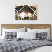 WASBEERDRUK OP LINNEN CANVAS AFDRUK (Insitu (Slaapkamer))